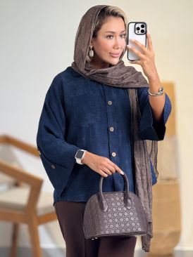 شومیز تک جیب تولید ایواز کد 20926